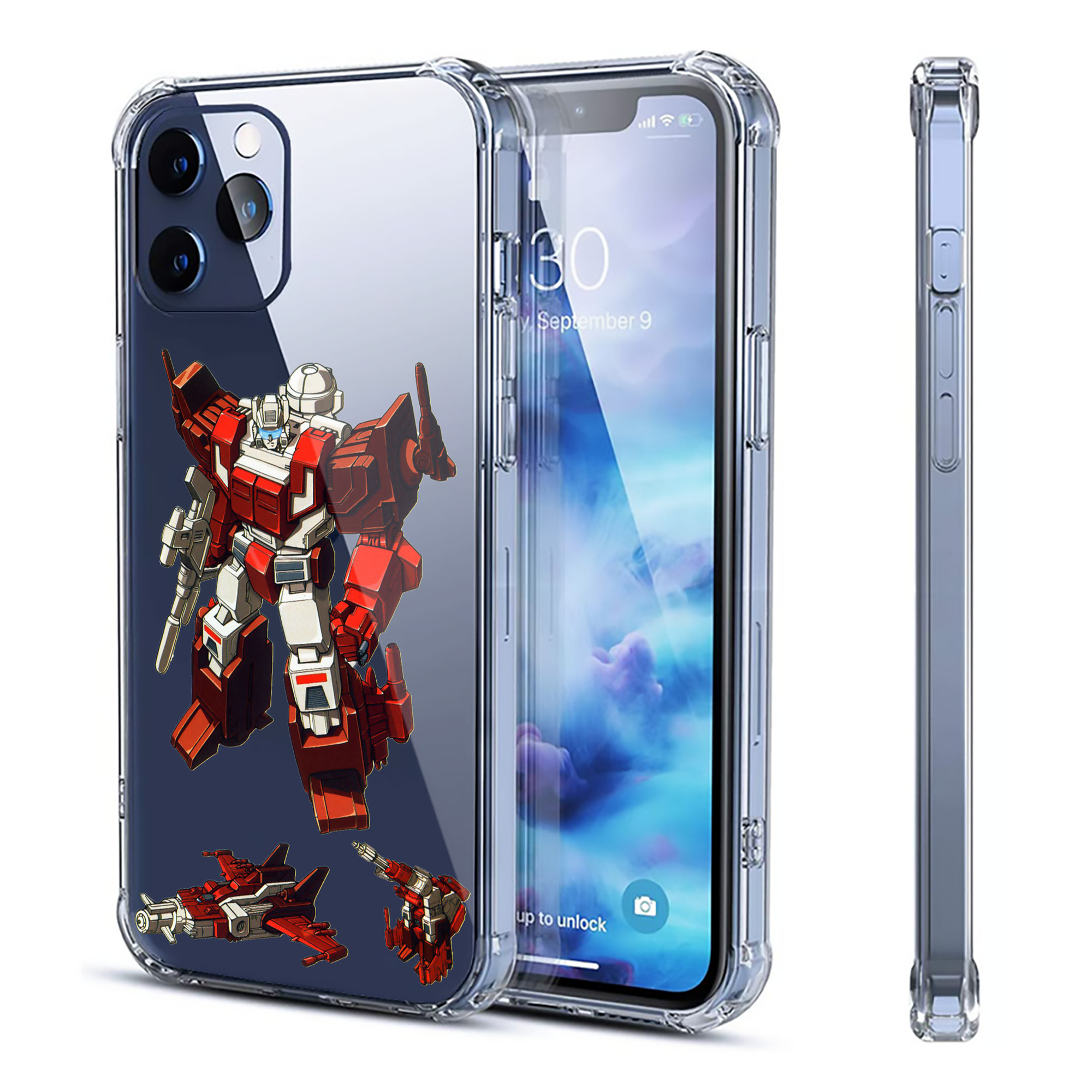 （画像用）  【iPhone 12シリーズ対応】透明スマホケース（クリアソフトケース）
